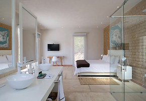 Baño de la Suite Premium de Alma Loto