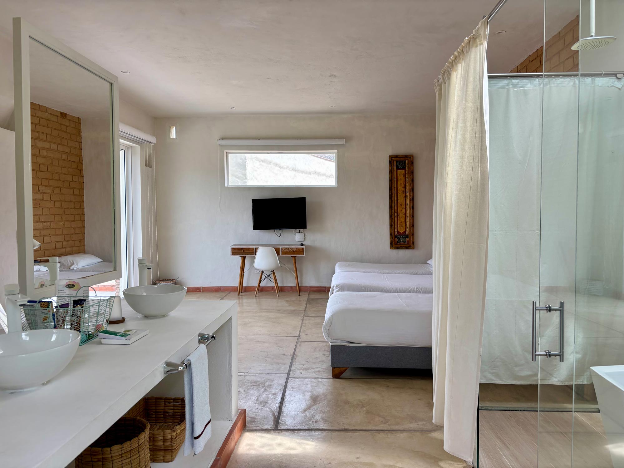 Camas individuales en Habitación Compartida