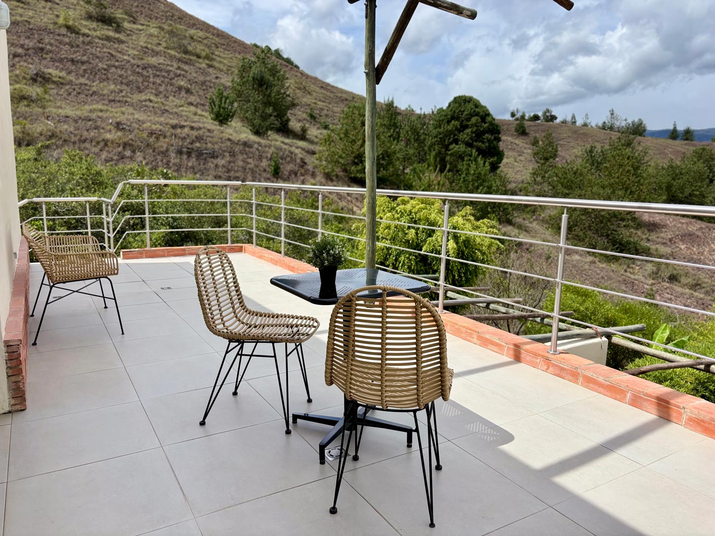 Terraza de Habitación Compartida